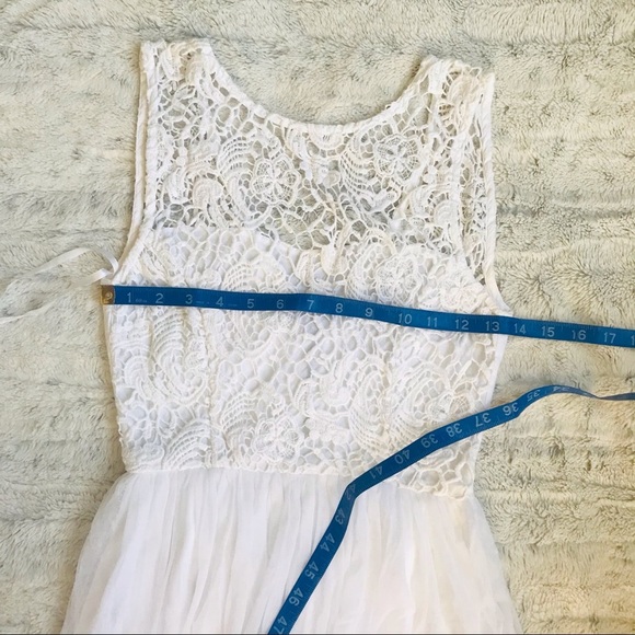 DELIA * S white mini dress in size 1/2 - Picture 8 of 11